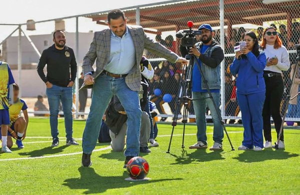 Juárez suma cinco canchas de fútbol rápido rumbo al Mundial