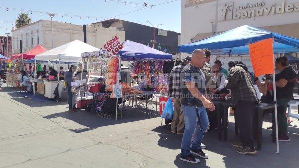 Comienza instalación de puestos para el “Spring Break en la Juárez”