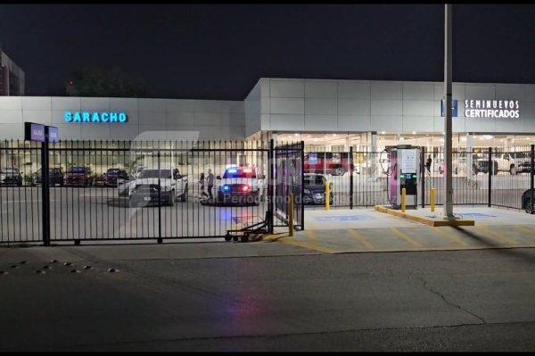Agencia automotriz Saracho de Ciudad Juárez fue robada