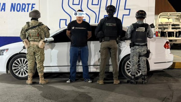 Cae presunto homicida en Juárez tras operativo; le aseguran arma y droga