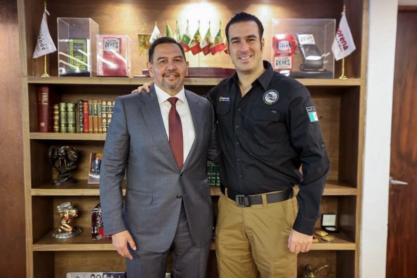 Cruz Pérez Cuéllar se reúne con subsecretario de la SSPC y destaca coordinación por Chihuahua