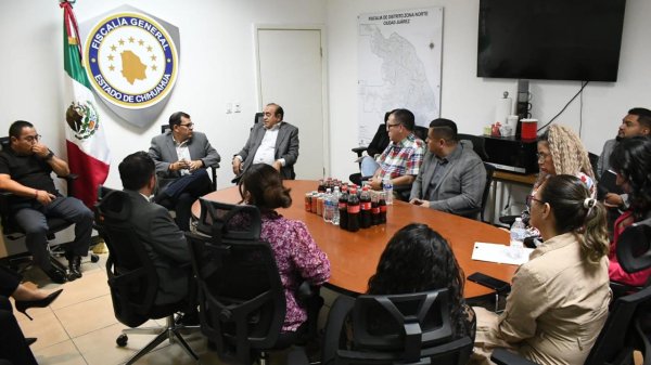 Revisan estrategias de trabajo en la Fiscalía de Distrito Zona Norte