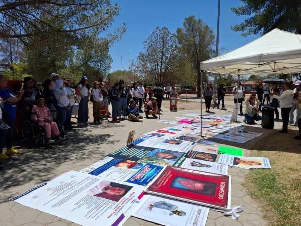 Madres marchan en Juárez: “10 de mayo no es de fiesta, es de lucha y protesta”