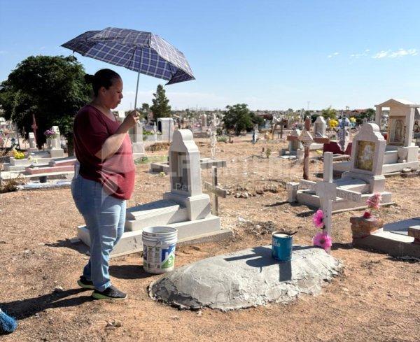 Visita a las madres fallecidas, aumenta afluencia en panteones