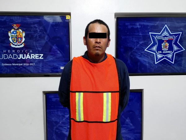Lo capturan con cristal y pistola de postas; lo investigan por robo violento a tienda