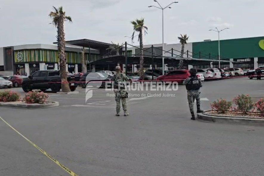 Doble homicidio en el estacionamiento del Centro Comercial Alameda Iglesias