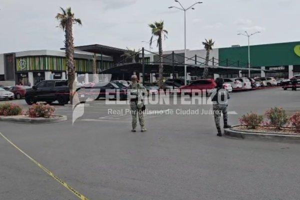 Doble homicidio en el estacionamiento del Centro Comercial Alameda Iglesias