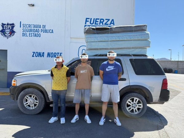 Caen tres en Juárez ligados a homicidio y aseguran droga en operativo de investigación