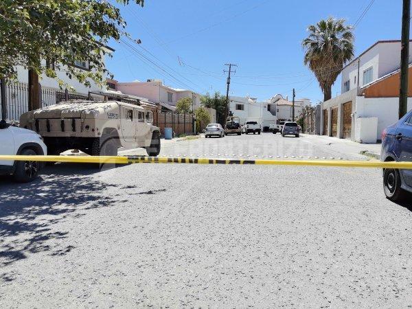 Autoridades de la Fiscalia General del Estado llevó acabo un cateo en el Fraccionamiento Ricardo Montoya