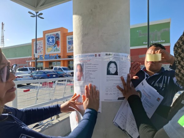 Pega FEM pesquisas de mujeres desaparecidas en calles del Centro