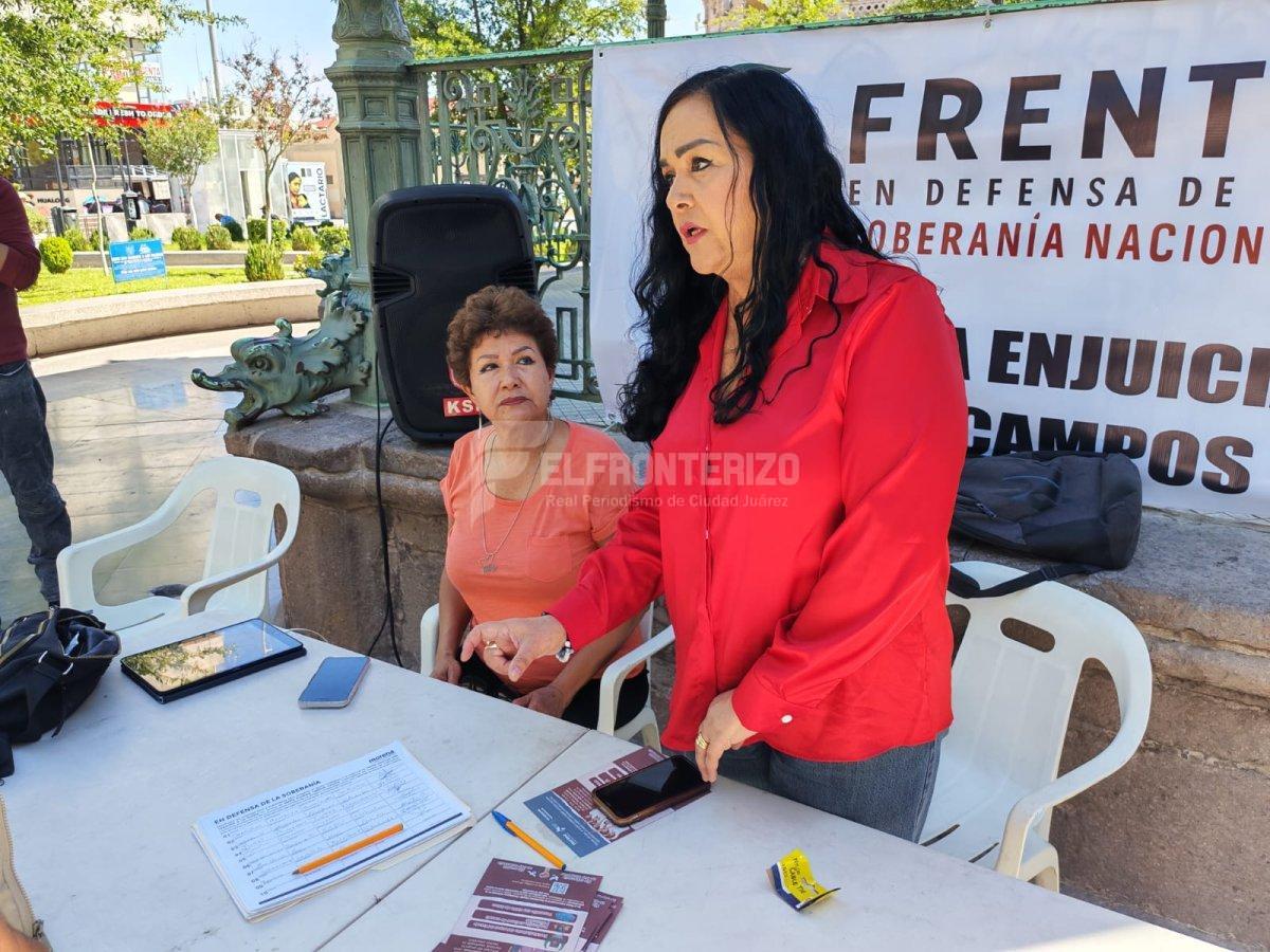 Inicia Morena con la recolección de firmas para el juicio político en contra de Maru Campos