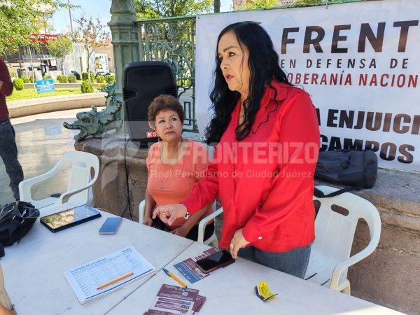 Inicia Morena con la recolección de firmas para el juicio político en contra de Maru Campos
