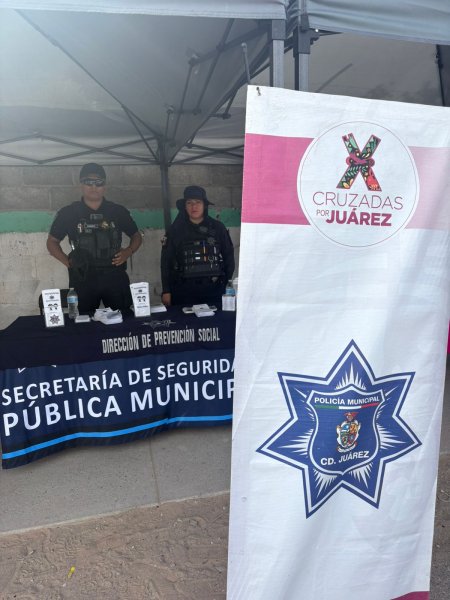 Llevan servicios municipales a Urbivilla del Cedro previo a la Cruzada por Juárez