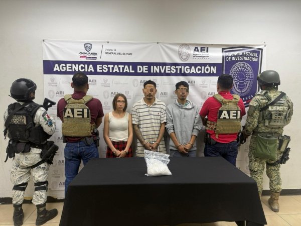 Cateo en Urbi Villa Bonita deja tres detenidos y más de 700 gramos de cristal asegurados