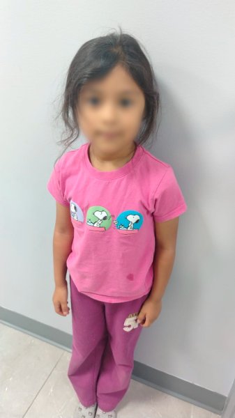 Buscan a familiares de Ginebra, niña de 5 años localizada extraviada en Municipio Libre