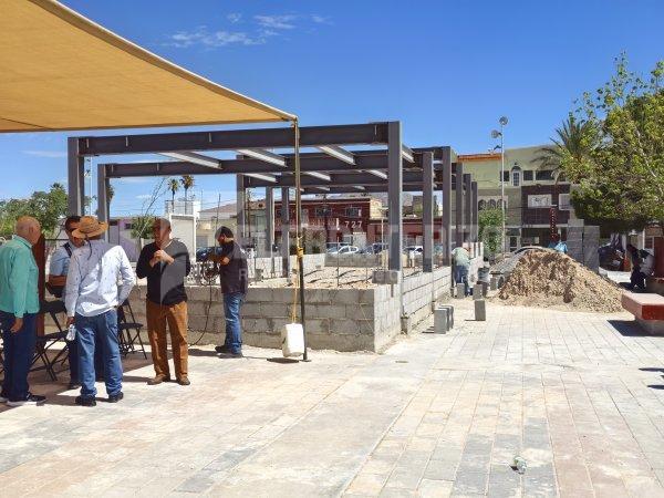En 2 meses, estará lista la remodelacion de la Plaza del Periodista: Sebastián Aguilera