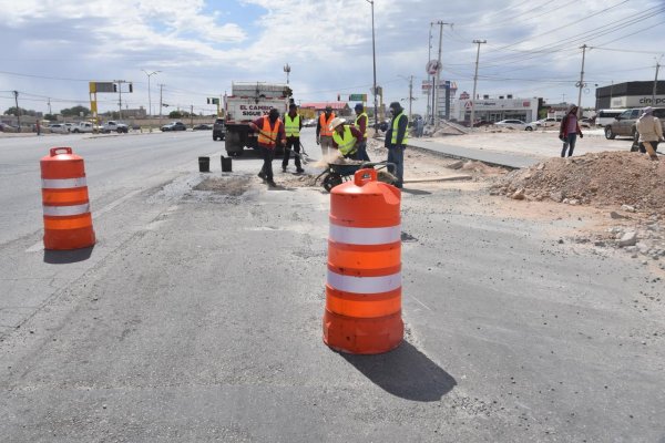 Municipio intensifica trabajos de rehabilitación de calles en Juárez