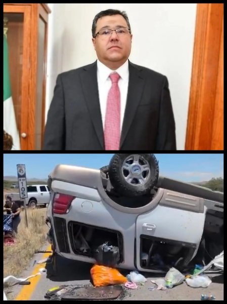 Muere director de la JMAS de Juárez en trágico accidente sobre la carretera Chihuahua–Juárez